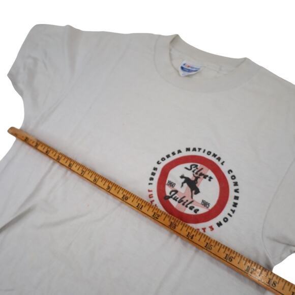 Vintage Corsa Chevrolet Corvair Owner Club 1985 Jubilee T Shirt - Picture 7 of 10